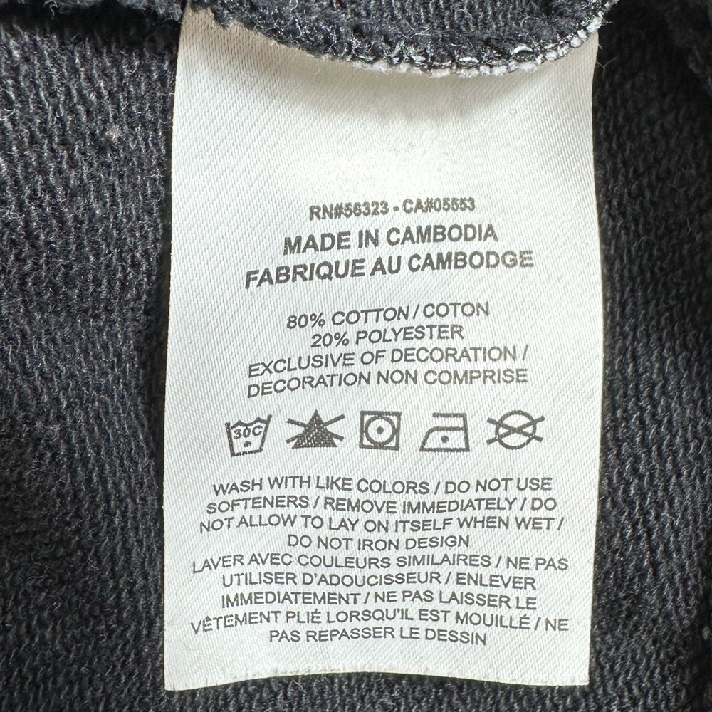 Nike Cropped Quarter Snap Pullover Sweatshirt Bla… - image 7